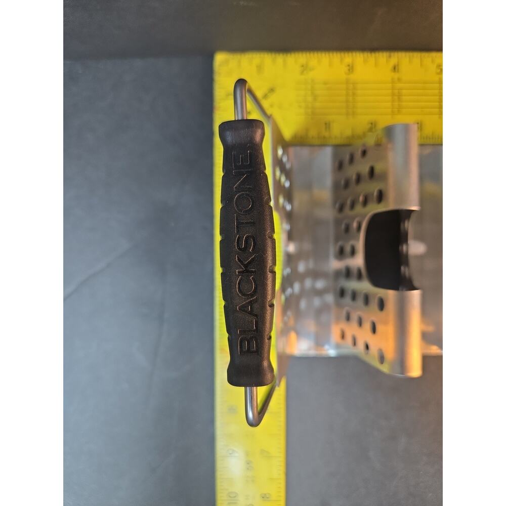 Blackstone Griddle Grill Taco Holder Rack Stainless Steel 4-Slot with Handles - Picture 6 of 10
